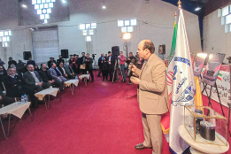 آیین رونمایی از محصول جدید پژوهشگران جهاددانشگاهی سمنان با حضور معاون اجرایی رئیس جمهور + فیلم