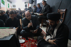مراسم عزاداری حسینی در جهاددانشگاهی استان سمنان