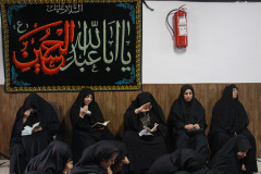 مراسم عزاداری حسینی در جهاددانشگاهی استان سمنان
