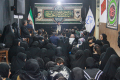 مراسم عزاداری حسینی در جهاددانشگاهی استان سمنان