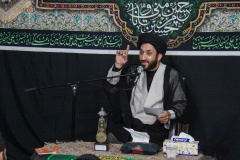 مراسم عزاداری حسینی در جهاددانشگاهی استان سمنان