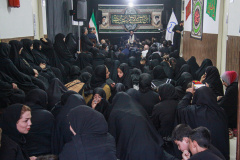 مراسم عزاداری حسینی در جهاددانشگاهی استان سمنان