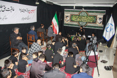 مراسم عزاداری حسینی در جهاددانشگاهی استان سمنان