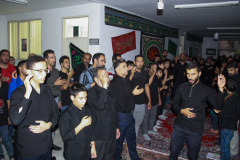 مراسم عزاداری حسینی در جهاددانشگاهی استان سمنان