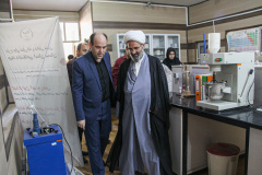 بازدید نماینده ولی فقیه در استان از جهاددانشگاهی سمنان