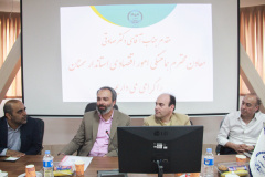 تجلیل از پروفسور سیف‌علیان و سرپرست تیم جراحی دامپزشکی اولین پیوند نانو کامپوزیت گرافن در جهاددانشگاهی استان سمنان